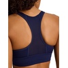 image:imageReebok Womens Rush Medium Impact Sports Bra Slim Fit MoistureWickingNavy