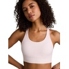 image:imageReebok Womens Rush Medium Impact Sports Bra Slim Fit MoistureWickingPure Pink