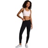 image:imageReebok Womens Rush Medium Impact Sports Bra Slim Fit MoistureWickingPure Pink