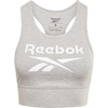 image:imageReebok Womens Sports Bra Light SupportMedium Grey HeatherWhite