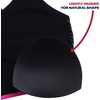 image:imageReebok Womens Sports Bras  4 Pack WireFree Longline Bralettes  Seamless Build Hugs Without Squeezing Adjustable Crossback Straps Adapt to Your Workout or Everyday RoutineSpacedyePink
