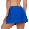 image:imageReebok Womens Swim Skirt with Shorts Liner Swim Skorts for Women Swimwear Sporty Athletic Bathing Suit Skirt BottomsBlue