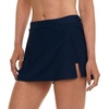 image:imageReebok Womens Swim Skirt with Shorts Liner Swim Skorts for Women Swimwear Sporty Athletic Bathing Suit Skirt BottomsNavy