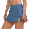 image:imageReebok Womens Swim Skirt with Shorts Liner Swim Skorts for Women Swimwear Sporty Athletic Bathing Suit Skirt BottomsSlate Blue