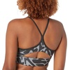 image:imageReebok Workout Ready Tri Back Padded BraBlackSmall White Logo