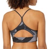 image:imageReebok Workout Ready Tri Back Padded BraNight BlackAll Over Print