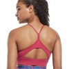 image:imageReebok Workout Ready Tri Back Padded BraSemi Proud PinkWhite Small Logo