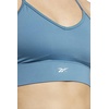 image:imageReebok Workout Ready Tri Back Padded BraSteely Blue