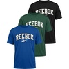 Solid Black  Solid Hunter Green  Solid Blue Iolite Reebok Logo