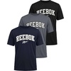 Solid Black  Solid Navy Blazer  Solid Quiet Shade Reebok Logo