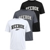 Solid Black  Solid Quiet Shade  Solid Bright White Reebok Logo