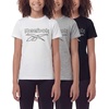 image:imageReebok 3 Pack Girls Cotton Short Sleeve Crew Neck TShirt  Kids Teens Tweens Youth Athletic Basketball Tee TopsSolid Black  Grey Heather  Solid Bright White