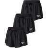 image:imageReebok 3 Pack Girls Dry Fit Flowy Butterfly Shorts Athletic Sports Active Gym Running Youth Teen Tween Summer 616Solid Black  Solid Barely Blue  Solid Festival Bloom