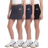 image:imageReebok 3 Pack Girls Skorts Athletic Dry Fit Tennis Golf Skirt with Built in Shorts Active for Kids Teens Tweens Sizes 616Solid Black  Solid Navy Blazer  Solid Quiet Shade