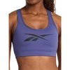 image:imageReebok Apparel Womens Lux Vector Racer Bra Twilight PurpleTwilight Purple