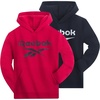 image:imageReebok Boys Fashion Hoodie Sweatshirts 2 Pack Fleece Hoodies for Boys Size 820Black  Red
