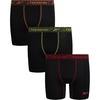 image:imageReebok Boys Underwear 3 Pack Performance MoistureWicking Boxer Briefs  Precise Youth Inseam Sizing Keeps Him Comfy Built for School Sports and Everyday PlayClassic Black With Contrast