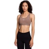 image:imageReebok High Speed Womens Medium Impact Sports Bra  with Removeable Cups amp Elastic Hem BandFossil