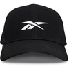 image:imageReebok Mens Range Hat  Golf  Sun Protection  Fitted  Six Panel  Stretch  Breathable  Lightweight  Recycled PolyesterBlack