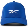 image:imageReebok Mens Range Hat  Golf  Sun Protection  Fitted  Six Panel  Stretch  Breathable  Lightweight  Recycled PolyesterKinetic Blue