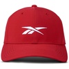 image:imageReebok Mens Range Hat  Golf  Sun Protection  Fitted  Six Panel  Stretch  Breathable  Lightweight  Recycled PolyesterRed
