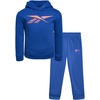 image:imageReebok Toddler Boys Cozy 2Piece Fleece Hoodie amp Sweatpants Jogger Set  Soft Warm Layer for Play or Casual Days Secure Ankle Cuffs and Easy Fit Built for Everyday Comfort Through Fall and WinterDress Blue