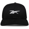 image:imageReebok Trucker Hat  Snapback  Adjustable  Everyday  Fitness  Sun Protection  Classic  Baseball CapEmbroidered Vector  BlackWhite