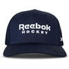 image:imageReebok Trucker Hat  Snapback  Adjustable  Everyday  Fitness  Sun Protection  Classic  Baseball CapHockey Stacked  Navy