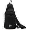 image:imageReebok Unisex Convertible Crossbody Sling Bag for Women amp Men Compact  Adjustable Strap for Vesatile Carry Organized Pockets for Phone Keys amp Wallet Durable Hardware Everyday Daily Carry or GyCosmos Black With White Logo