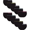 image:imageReebok Womens Bikini Underwear  10 Pack Soft Stretch Seamless Panties  Smooth Feel Stays Comfortable All Day Relaxed Waistband Sits Gently on the Hips Without Digging inBlack With Contrast