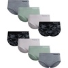 image:imageReebok Womens Hipster Underwear  48 Pack Plus Size Stretch Performance Hipster Panties Seamless Underwear for WomenBlackGreenLilyGrey