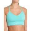 image:imageReebok Womens Id Train Tri Back Bra Slim Fit Lightweight Stretch Poly Motion Interlock Fabric MoistureWickingAi Aqua  Id Train