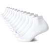 image:imageReebok Womens Quarter Socks 12 Pack Moisture Wicking Athletic Socks  MoistureWicking Fabric with a Flexible Stretch Fit Arch Support and a Comfort Toe SeamWhite