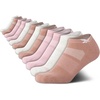 image:imageReebok Womens Quarter Socks 12 Pack Moisture Wicking Athletic Socks  MoistureWicking Fabric with a Flexible Stretch Fit Arch Support and a Comfort Toe SeamTan Multi