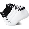 image:imageReebok Womens Quarter Socks Moisture Wicking Cushioned Ankle Socks 6 Pack  Stretch Performance Fabric Cushioned Heel amp Toe Secure Arch Support Quarter Cut Shoe Size 410BlackWhite
