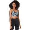 image:imageReebok Workout Ready Tri Back Padded BraBlackMarble Print