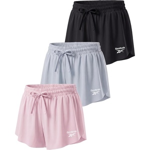 image:imageReebok 3 Pack Girls Dry Fit Flowy Butterfly Shorts Athletic Sports Active Gym Running Youth Teen Tween Summer 616Solid Black  Solid Plein Air  Solid Festival Bloom
