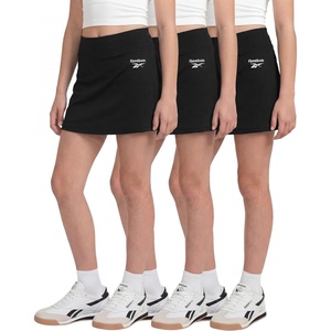 image:imageReebok 3 Pack Girls Skorts Athletic Dry Fit Tennis Golf Skirt with Built in Shorts Active for Kids Teens Tweens Sizes 616Solid Black  Solid Barely Blue  Solid Festival Bloom