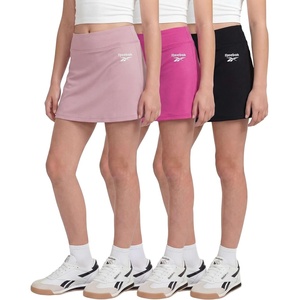image:imageReebok 3 Pack Girls Skorts Athletic Dry Fit Tennis Golf Skirt with Built in Shorts Active for Kids Teens Tweens Sizes 616Solid Black  Solid Fuchsia Fedora  Solid Fragrant Lilac