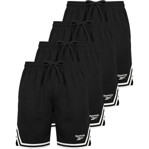 image:imageReebok 4 Pack Boys Mesh Shorts Athletic Basketball Soccer Baseball Running Sports Gym Quick Dry School Sizes 618Solid Black  Solid Black  Solid Black  Solid Black