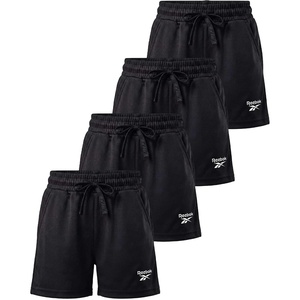 image:imageReebok 4 Pack Girls Mesh Shorts Athletic Soccer Basketball Volleyball Running Track Softball Sports Gym Workout School 616Solid Black  Solid Barely Blue  Solid Orchid Petal  Solid Festival Bloom