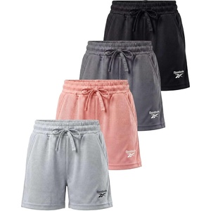 image:imageReebok 4 Pack Girls Mesh Shorts Athletic Soccer Basketball Volleyball Running Track Softball Sports Gym Workout School 616Solid Black  Solid Quiet Shade  Solid Peach Bud  Solid Barely Blue