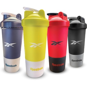 image:imageReebok Athletic Shaker  17oz Protein Bottle  Gym Running Hiking  BPA Free BlueYellow
