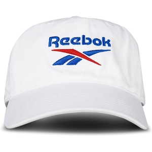 image:imageReebok Classic Logo Hat  Mens  Womens  Adjustable  Breathable  Everyday  Low Profile  Cotton TwillWhite W Red  Blue