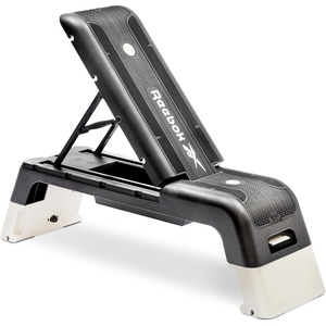 image:imageReebok Deck Multipurpose Adjustable Bench Aerobic Strength Training Incline and Decline White