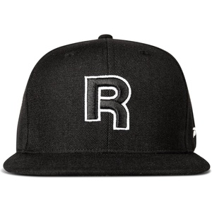 image:imageReebok Identity Vector Hat Adjustable Snapback Closure Flat Brim Heavyweight Acrylic CapIdentity Drop R  Black