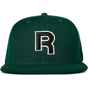 image:imageReebok Identity Vector Hat Adjustable Snapback Closure Flat Brim Heavyweight Acrylic CapIdentity Drop R  Collegiate Green