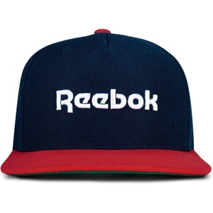 image:imageReebok Identity Vector Hat Adjustable Snapback Closure Flat Brim Heavyweight Acrylic CapOrginal  Vector Navy