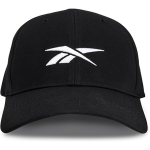image:imageReebok Mens Range Hat  Golf  Sun Protection  Fitted  Six Panel  Stretch  Breathable  Lightweight  Recycled PolyesterBlack