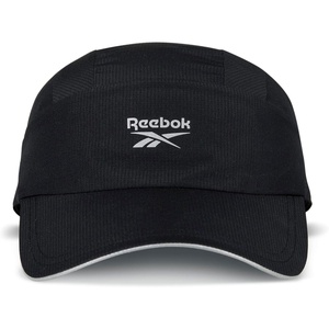 image:imageReebok Running Hat  Performance  Athletic  Lightweight  Quick Drying  Sun Protection  Reflective  Recycled MaterialsOne Series  Black